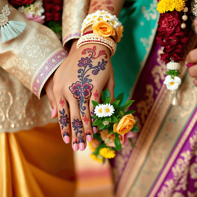 Wedding hands